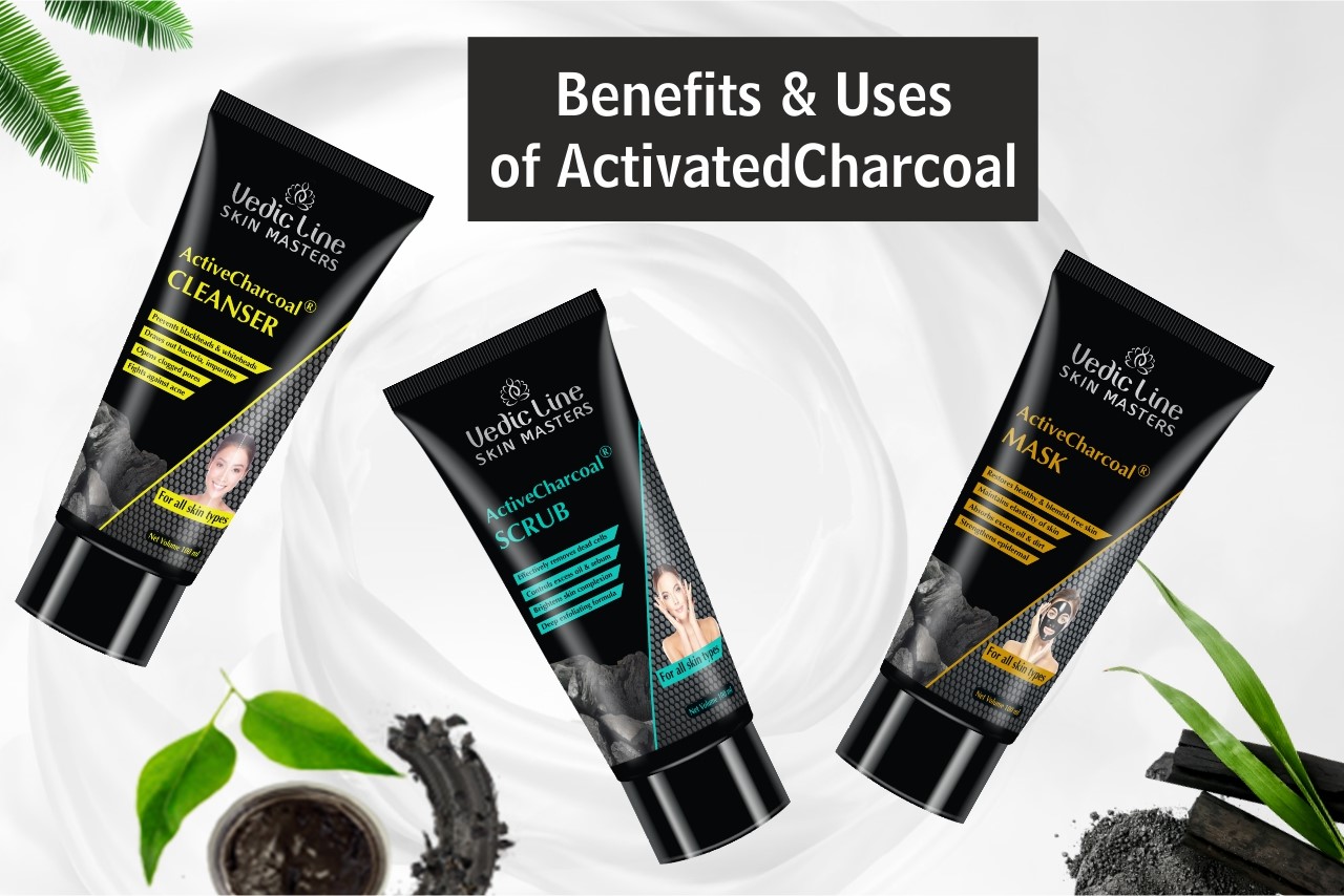 Activated charcoal benefits for skin & Benefits of Activated charcoal