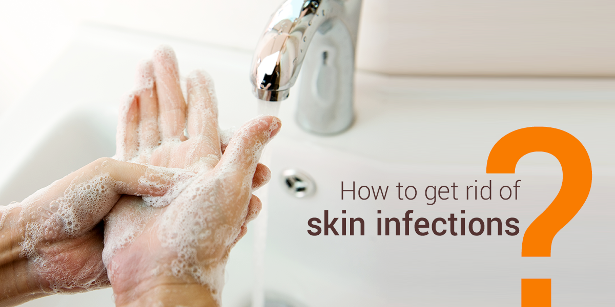 How skin get rid of infections