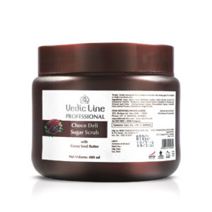 Buy Chocolate Sugar Scrub with Cocoa butter at low price: Vedicline