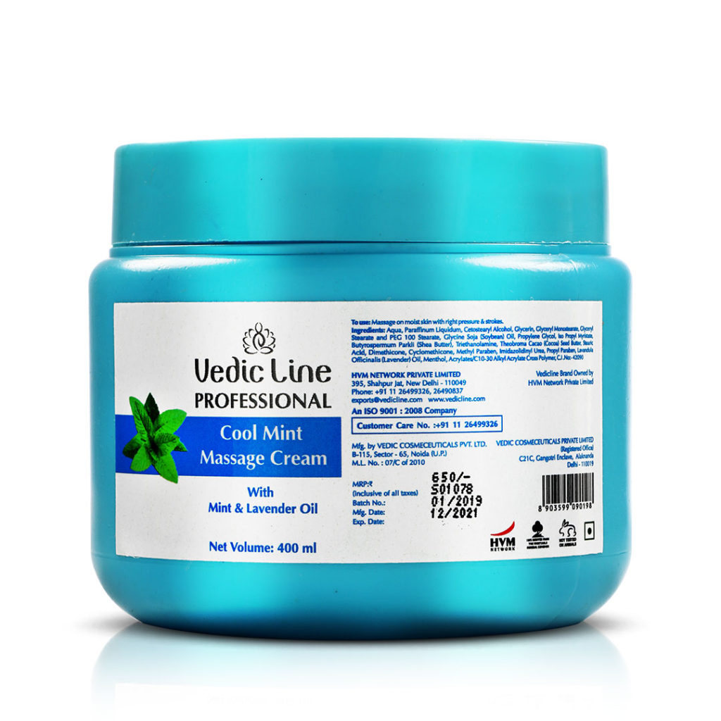 Cool Mint Massage Cream Vedicline