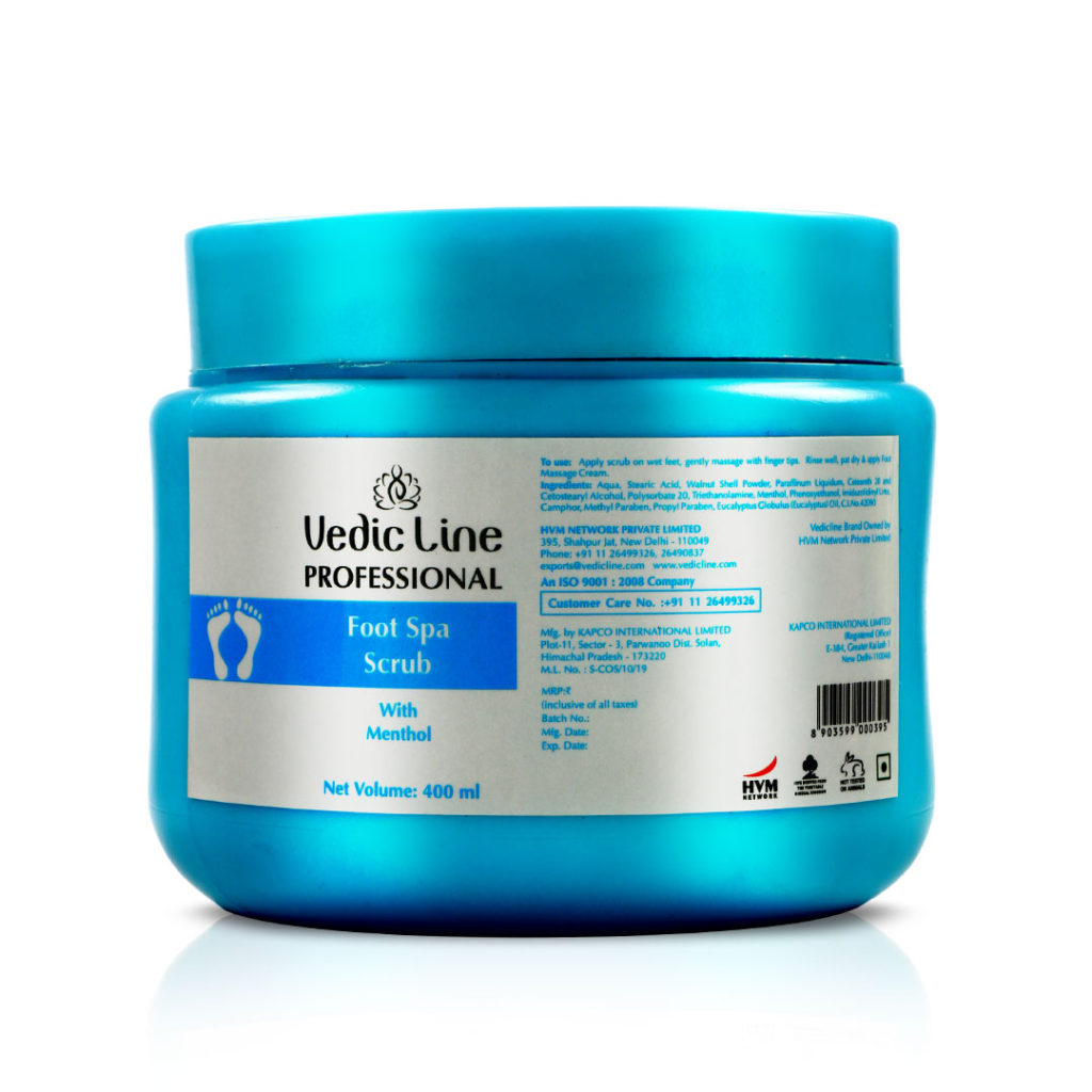 Foot Spa Scrub Vedicline