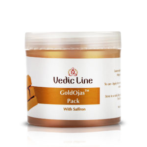 Order Online Natural Gold Face Pack For Golden Glowing Skin | Vedicline