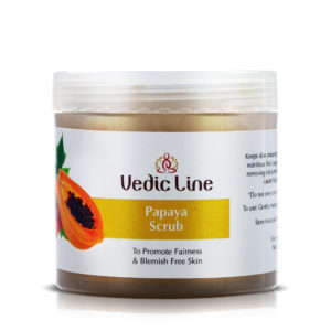 Order Online Papaya Scrub for blemish free skin & Instant glowing skin