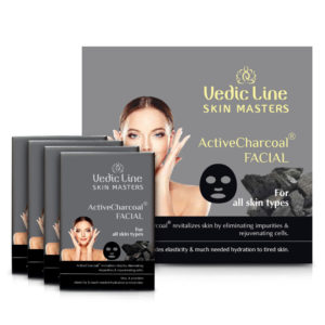 Buy Charcoal Facial Kit to unclog the pores & remove dead cells :Vedicline