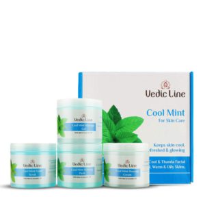 Buy mint facial kit to place all the hydration in your skin ! Vedicline