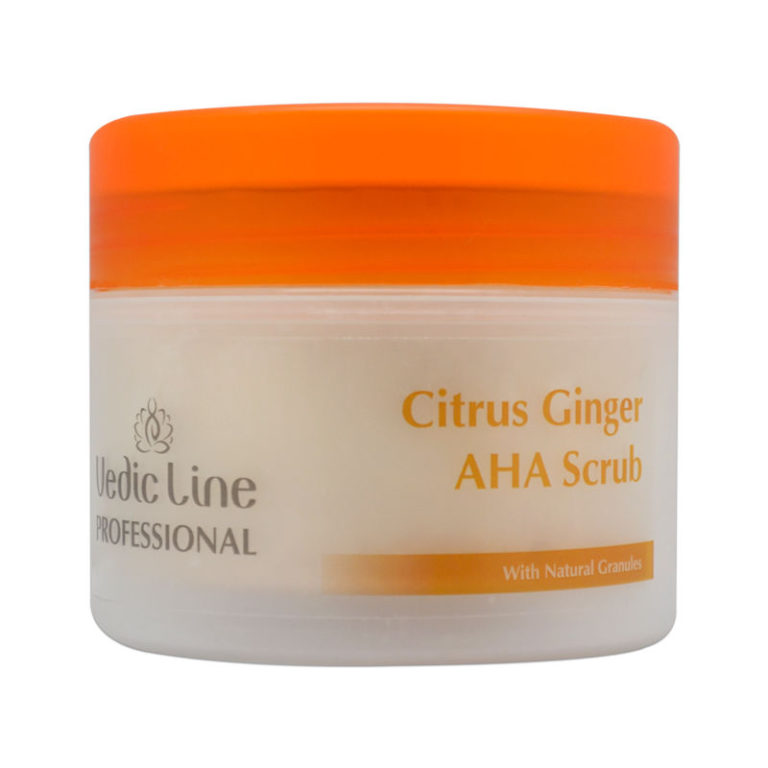 Citrus Ginger AHA Scrub Vedicline