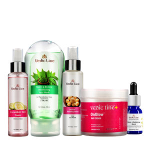 Vedicline Daily Glow Kit – Your Everyday Ritual for Radiant Skin