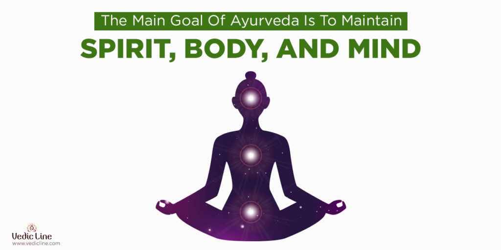 The main goal of ayurveda to maintain-Vedicline