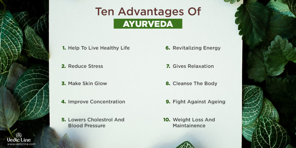 Advantages of Ayurveda -Vedicline