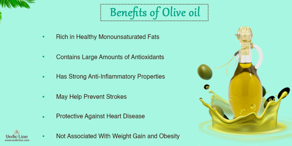 Benefits of olive oil-Vedicline