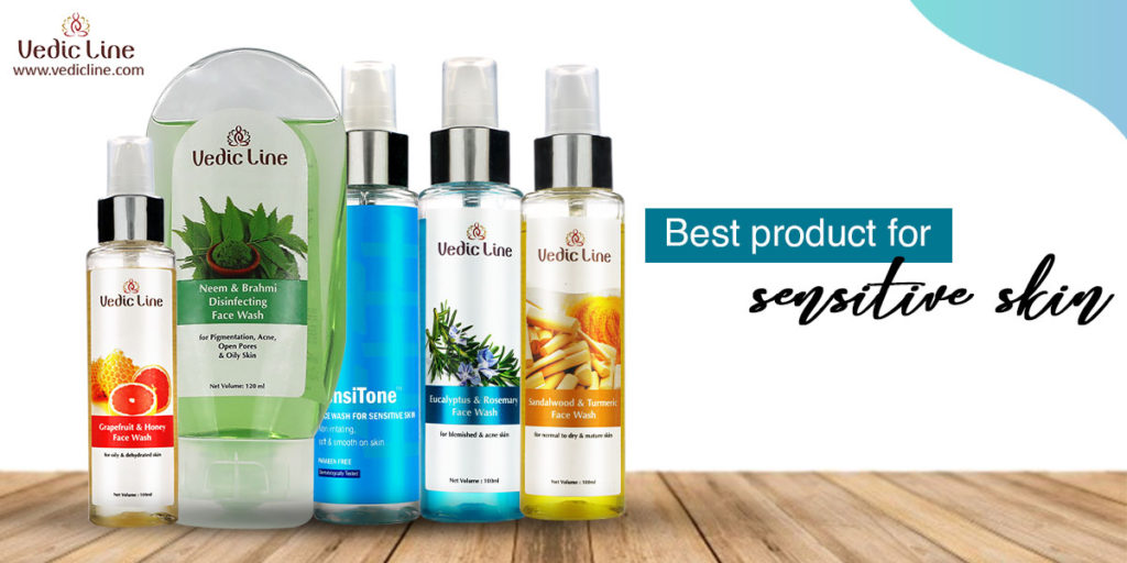 Best products for sensitive skin-vedicline