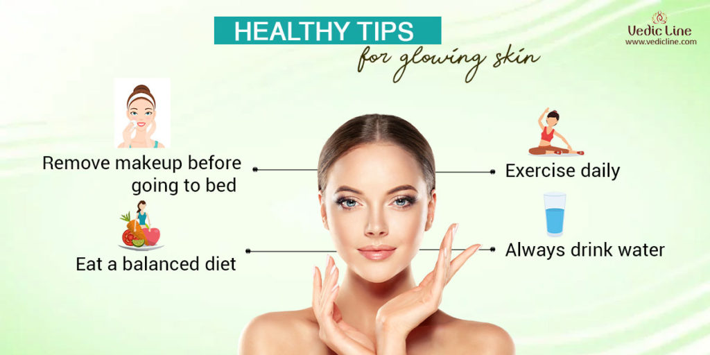 tips for glowing skin: healthy tips for glowing skin