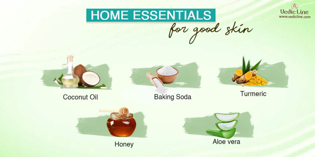 tips for glowing skin: Home essentials for food skin