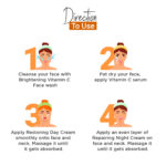 How to use vitamin c kit for face