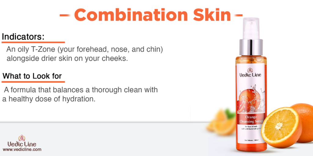 Best natural cleanser for combination skin-Vedicline