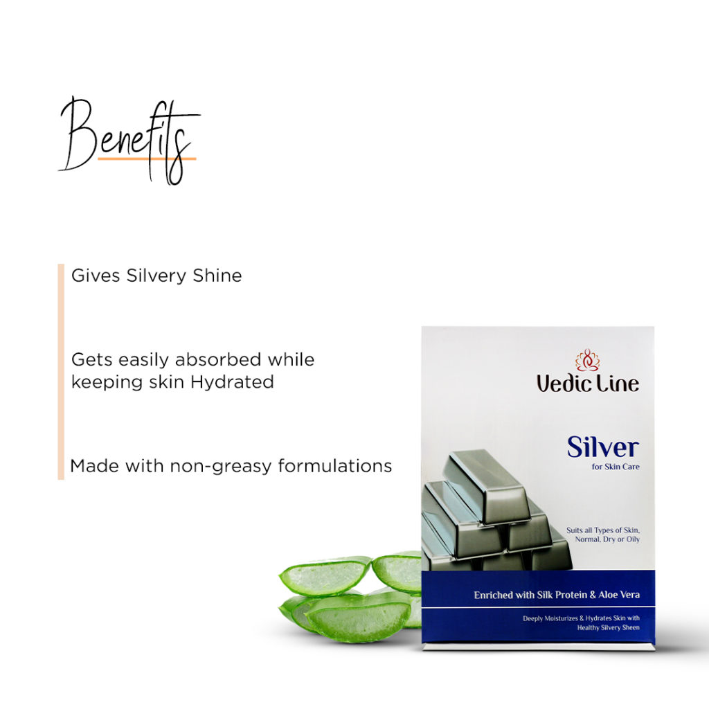 Silver Facial kit (Pack of 2) Vedicline