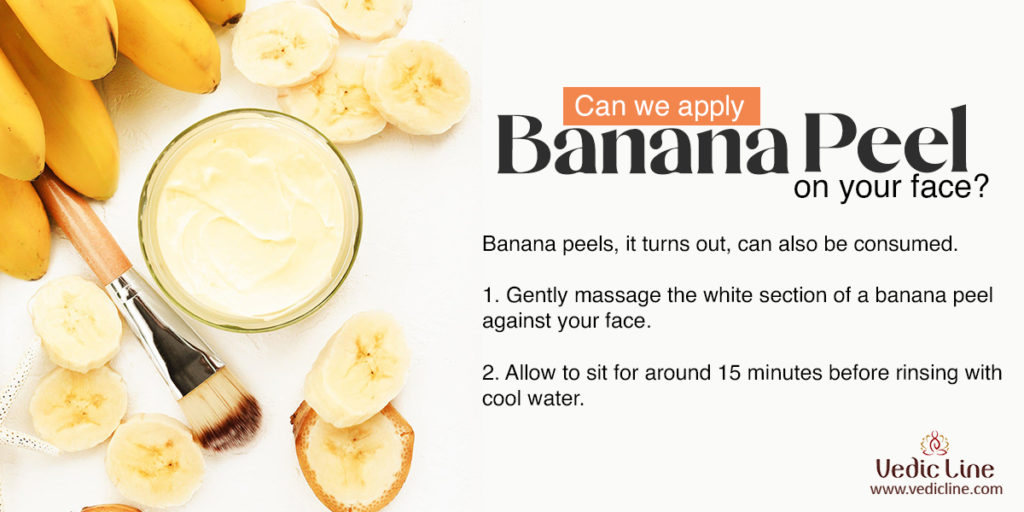 Banana Peel on Face