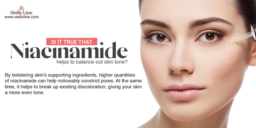 Niacinamide balance skin tone