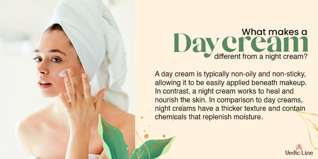 Day cream vs Night Cream