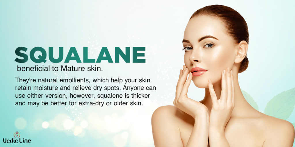 Squalane for mature skin